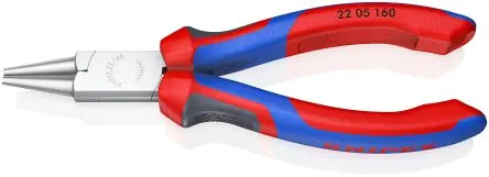 Produktfoto 1 von Knipex Rundzange / Backen 30mm Rund 160 mm