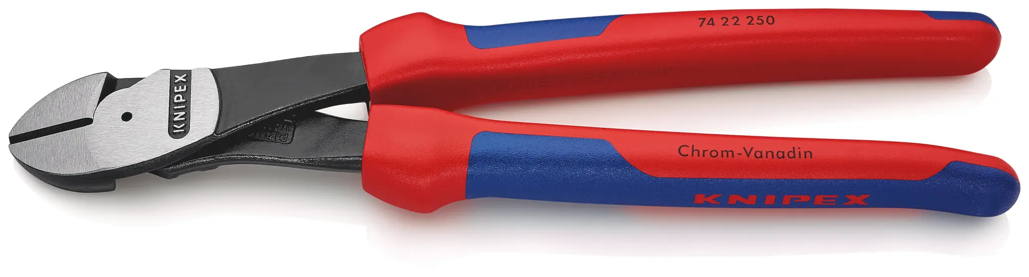 Produktfoto 1 von Knipex Knipex Mit abgeflachter Kante Schneider 250 mm, Schneidleistung 4.6 mm