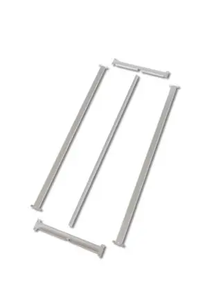 Produktfoto 1 von Manorga Verlängerungssockel, 1 Regale, Galvanisierter Stahl, Galvanisiert, 1000 mm x 1000mm, 1000 mm, 159 kg Last
