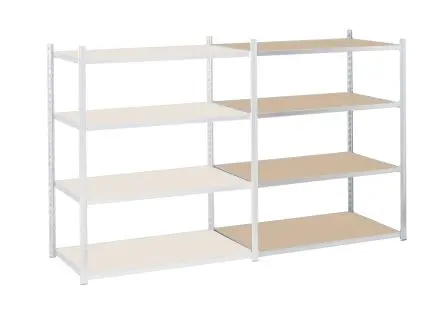 Produktfoto 1 von Manorga Verlängerungssockel, 4 Regale, Galvanisierter Stahl, Galvanisiert, 1760 mm x 1500mm, 800 mm, 94 kg Last