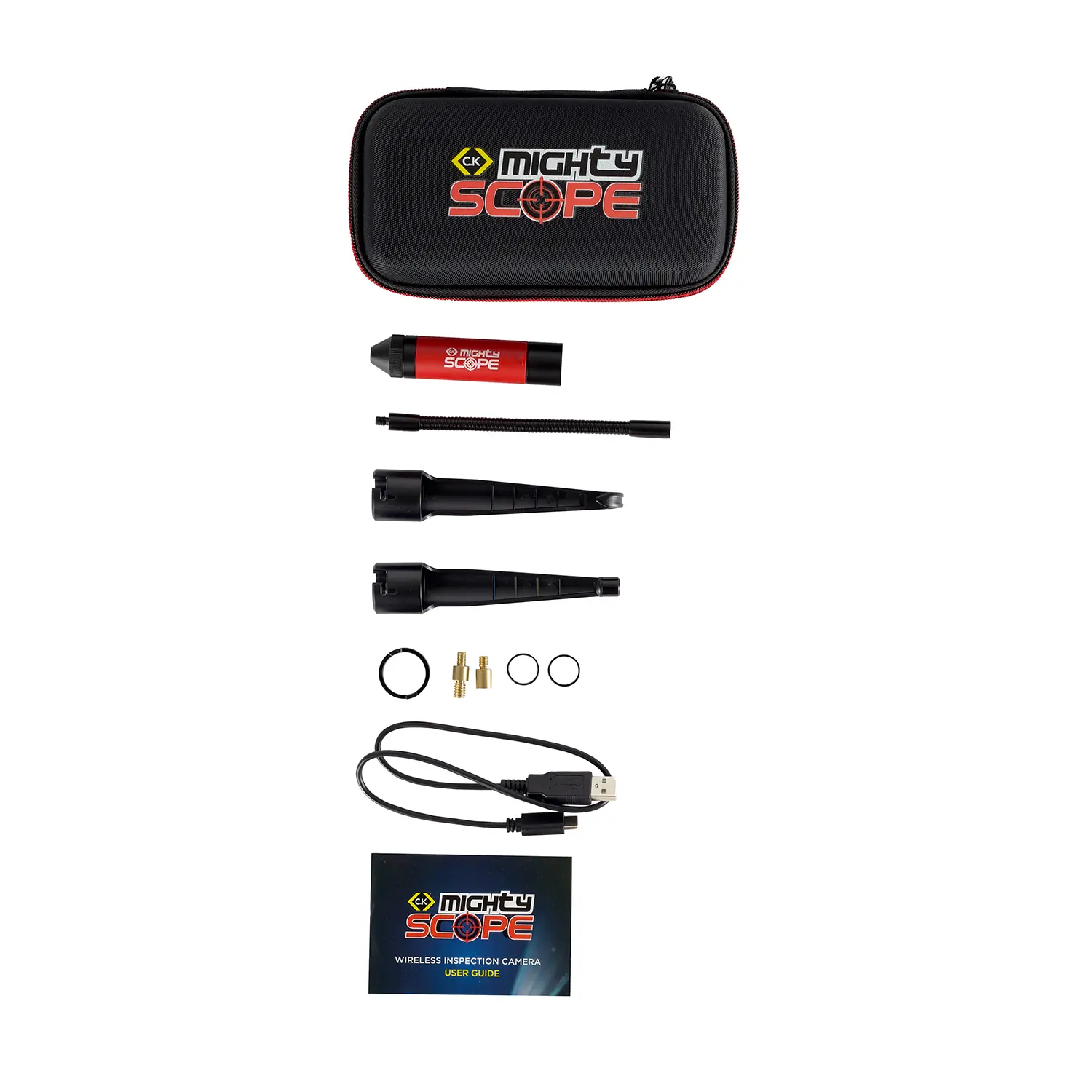 Produktfoto 1 von CK Weiße LED Videoskop, Sonde Ø 24 mm 750 pixels ABS