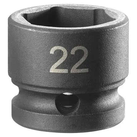 Produktfoto 1 von Facom 1/2 in, 22 mm 6-Kant Schlag-Steckschlüssel lang Chrom-Molybdän-Stahl, 26 mm