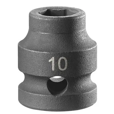 Produktfoto 1 von Facom 1/2 in, 10 mm 6-Kant Schlag-Steckschlüssel lang Chrom-Molybdän-Stahl, 17 mm