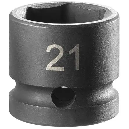 Produktfoto 1 von Facom 1/2 in, 21 mm 6-Kant Schlag-Steckschlüssel lang Chrom-Molybdän-Stahl, 25 mm