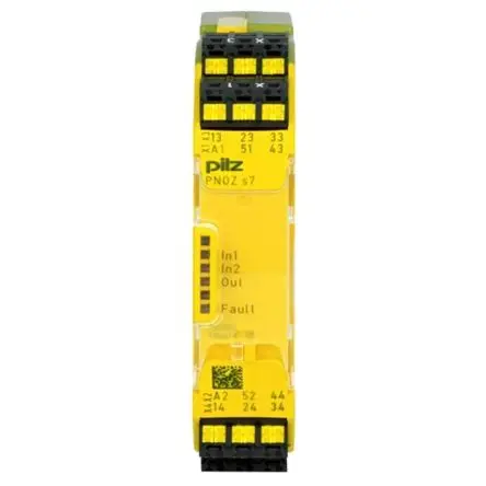 Produktfoto 1 von Pilz PNOZ s7 C Sicherheitsrelais 24V dc, 4 Schließer, 1 NC Sicherheitskontakte UKCA, CE, EN 60947-5-1, EAC (Eurasian),