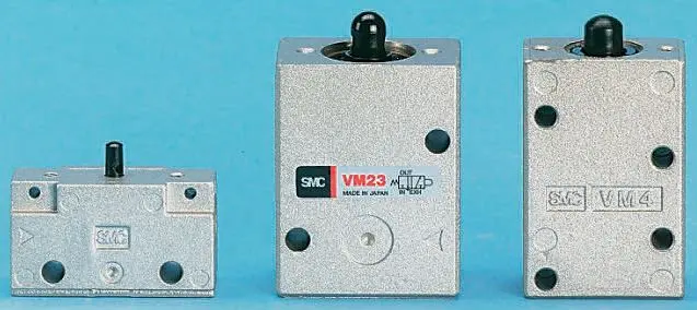 Produktfoto 1 von SMC VZM500 Pneumatik-Magnetventil 5/2 Frontplatte G1/8, Pneumatisch/Pneumatisch-betätigt