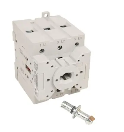 Produktfoto 1 von Allen Bradley Trennschalter 3-polig DIN-Hutschiene 100A 22 kW IP20