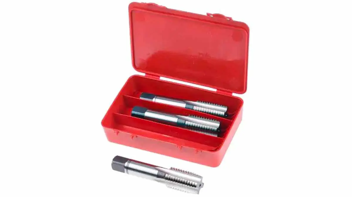 Dormer Gewindebohrer Satz HSS Hand, Metrisch Gerade Nut, Rechtsgewinde, 3-teilig M5