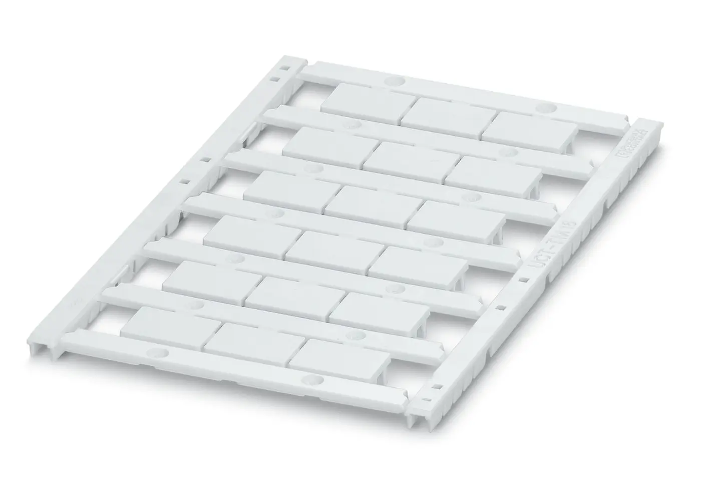 Produktfoto 1 von Phoenix Contact UCT-TM 16 Polycarbonat Kennzeichnung der Klemmen für Klemmleiste