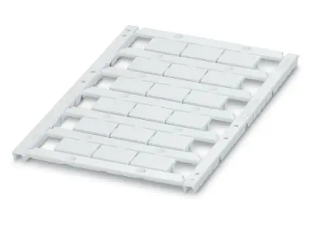 Produktfoto 1 von Phoenix Contact UCT-TM 16 Polycarbonat Kennzeichnung der Klemmen für Klemmleiste