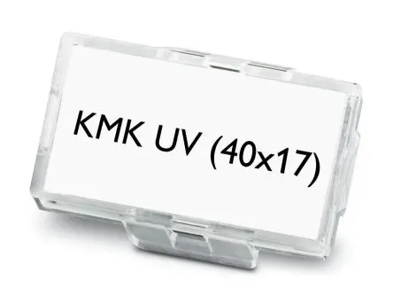 Produktfoto 1 von Phoenix Contact Kabelmarkierungshalter, Typ Kabelmarkierer Trägerstreifen z.Verwend.mit Kabelmarkierungssysteme