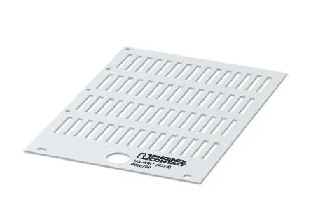 Produktfoto 1 von Phoenix Contact US-WMT (23X4) Kabelmarkierung, Weiß, 23 mm x 4.5mm