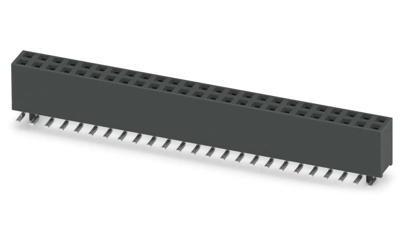 Phoenix Contact 54D/50-SV-1020-1-BT, FQ 2 Buchsenleiste Oberfläche 1-polig / 2-reihig, Raster 2.54 mm SMD