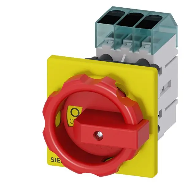 Produktfoto 1 von Siemens Trennschalter 3-polig 63A DIN-Schiene IP 65 22kW