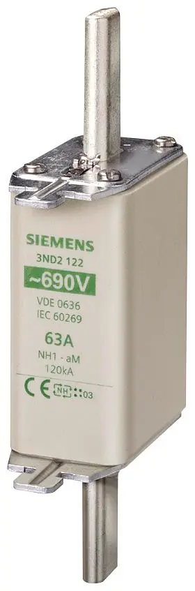 Produktfoto 1 von Siemens NH-Sicherung NH1, 690 / 400V ac/dc / 200A