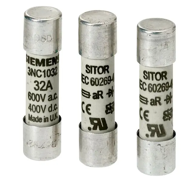 Produktfoto 1 von Siemens Patronensicherung / 63 A 22 x 58 mm 690 V ac/dc