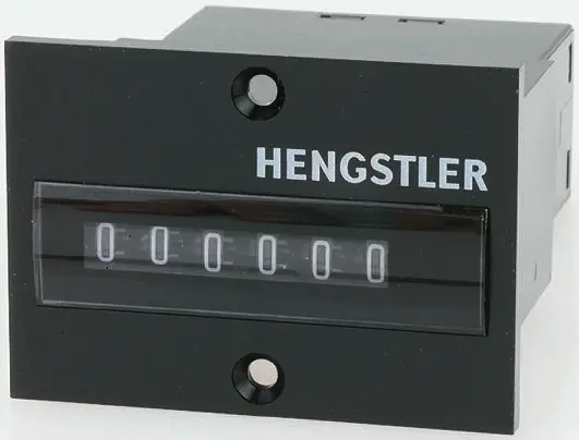 Hengstler 866 Aufwärts Zähler Manuell 6-stellig Impulse max. 10Hz 115 Vac