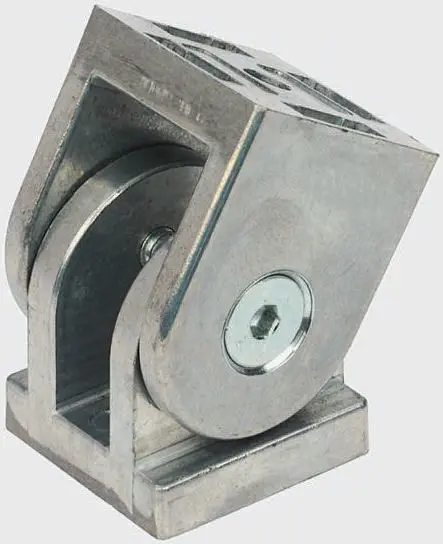 Produktfoto 1 von FlexLink Verbindungskomponente, einstellbare Halterung, Steckverbinderhalterung und Gelenk für 11 mm, M8, L. 44 mm