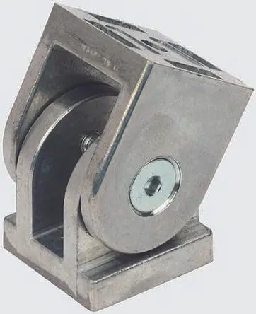 Produktfoto 1 von FlexLink Verbindungskomponente, einstellbare Halterung, Steckverbinderhalterung und Gelenk für 11 mm, M8, L. 44 mm