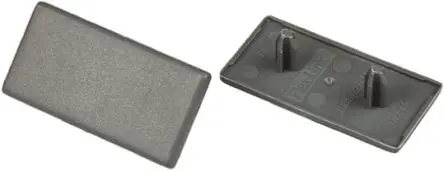 Produktfoto 1 von FlexLink Aluminium Rechteck-Endkappe Grau, 44 mm, 5.5 mm