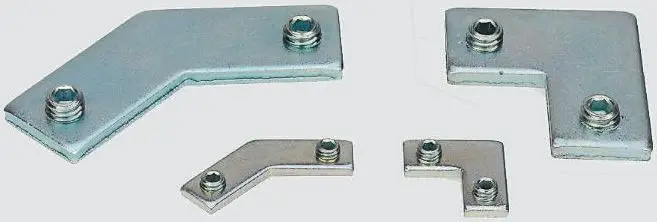 Produktfoto 1 von FlexLink Verbindungskomponente, 45°-Steckverbinder, Balken für 5.5 mm, M6 passend für 44 mm