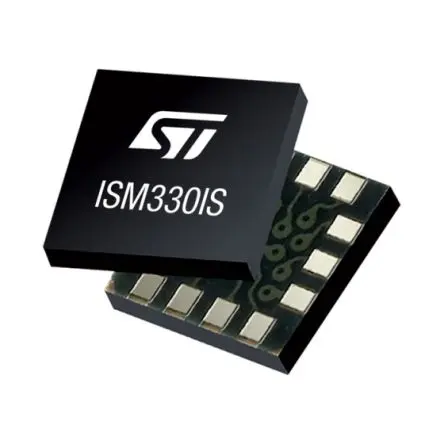 Produktfoto 1 von STMicroelectronics Beschleunigungssensor & Gyroskop 3-Achsen Oberfläche 3.6 V 1.71V I2C/SPI Register