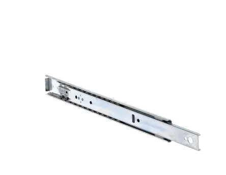 Produktfoto 1 von Accuride Teleskopschiene, Stahl, 2 UHE, DZ0204, 65kg max., 9.5mm breit, 35.3 mm hoch, 253 mm tief
