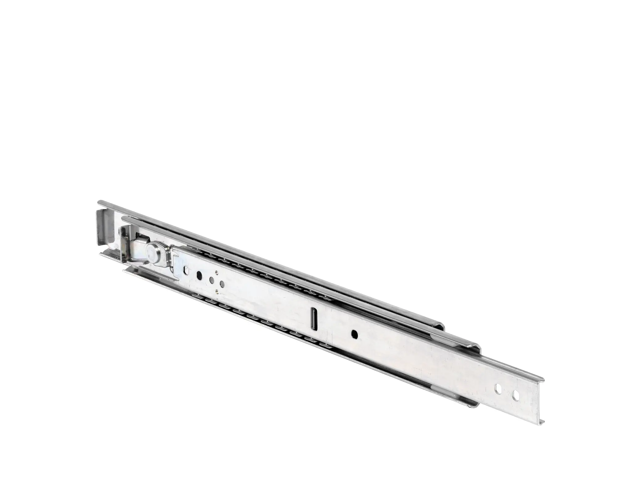 Produktfoto 1 von Accuride Teleskopschiene, Stahl, 2 UHE, DZ0305, 60kg max., 19.1 mm breit, 35.3 mm hoch, 378 mm tief