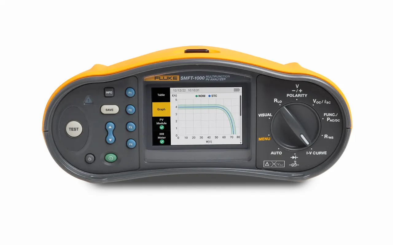 Produktfoto 1 von Fluke SMFT-1000 Multifunktionsprüfgerät autom.RCD Test 1000V 500V max. Durchgang