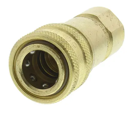 Produktfoto 1 von Parker 60 Hydraulik-Schnellkupplung Buchse, Messing, 1/8 in