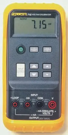 Produktfoto 1 von Fluke 715 Strom- und Spannungskalibrator, 20V / 20 mA, ± 0.01 %, ISO-kalibriert