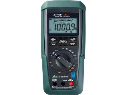 Produktfoto 1 von Gossen Metrawatt Digital LCD Multimeter Echteffektivwert, CAT III, CAT IV 1 kV ac / 10 A ac 10 A dc