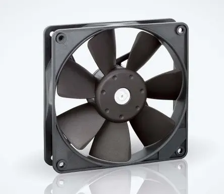 Produktfoto 1 von ebm-papst 4400 F Axiallüfter, Kugel, 24V dc / 3.2 W 130 mA, 2400 U/min, 140 m³/h IP20 119 mm 119mm 25 mm