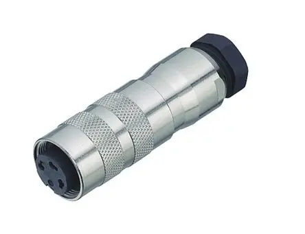 Produktfoto 1 von binder 423 18 mm M16 Rundsteckverbinder Buchse 8-polig Buchse 5A Kabel IP67