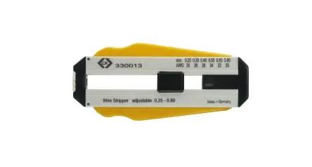 Produktfoto 1 von CK 3300 Abisolierer, Polyvinylchlorid, PTFE 0.25 to 0.80 mm, 98 mm