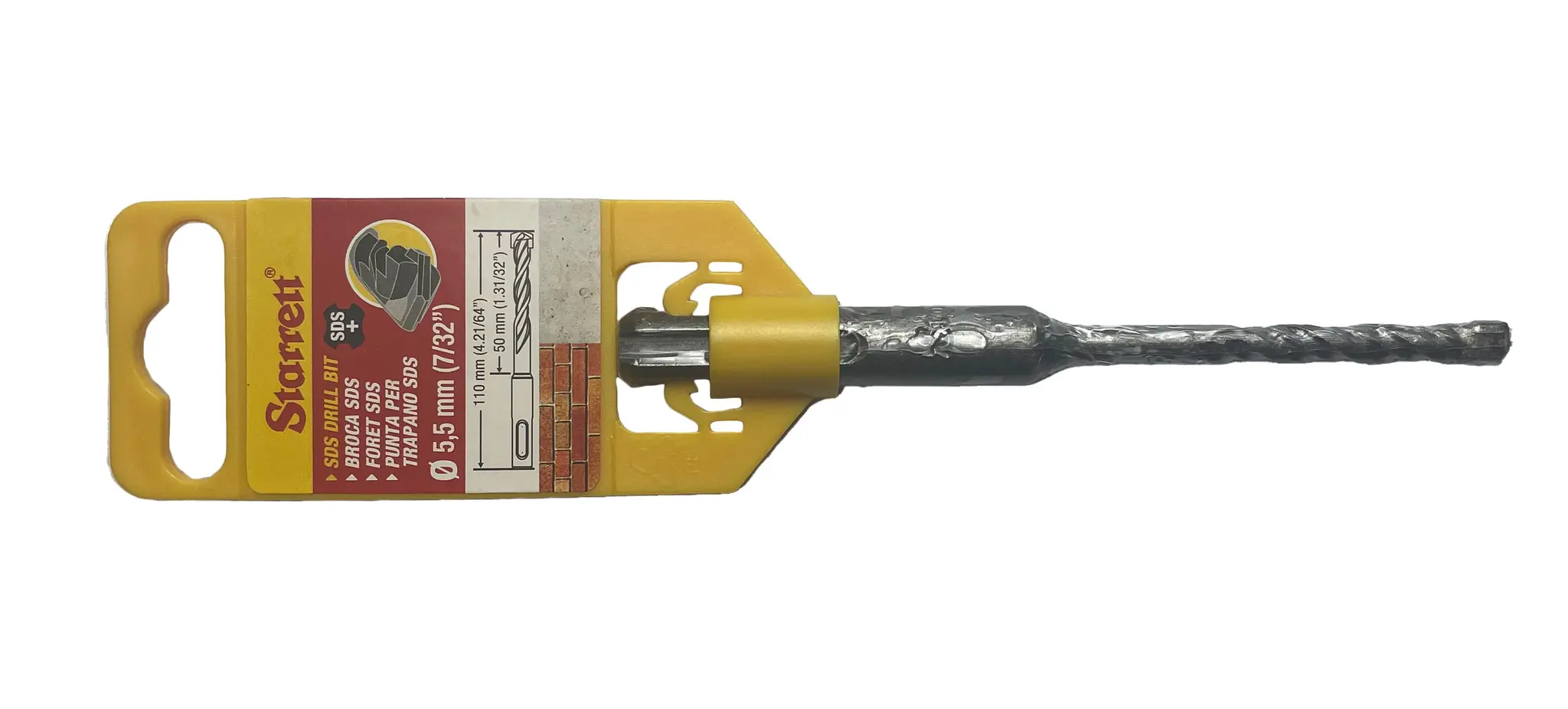 Produktfoto 1 von Starrett Carbidspitze Bohrer x 110 mm