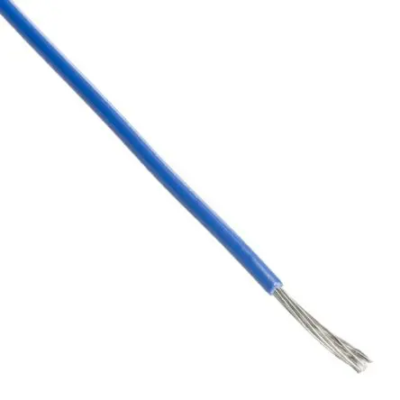 Produktfoto 1 von Alpha Wire Hookup Wire PVC Schaltdraht, 18 AWG 30 m Blau Ø 2.82 mm 16 Litzen Polyvinylchlorid