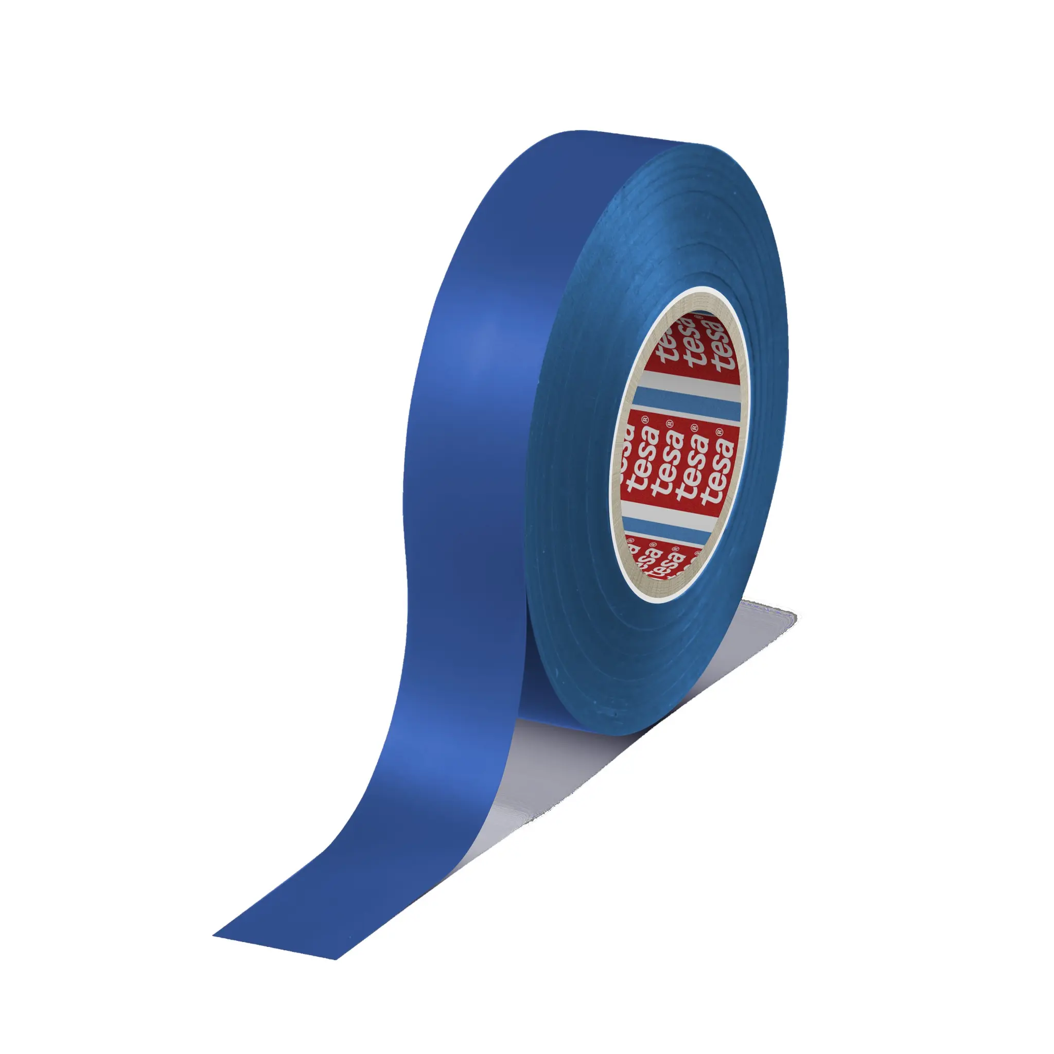 Produktfoto 1 von Tesa Tesa 4163 Polyvinylchlorid Isolierband Blau,  Stärke  130 μm x 19 mm x 33 m, 33 °C bis 33 °C