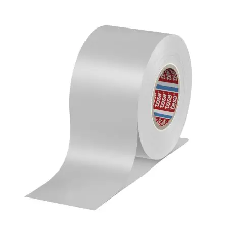 Produktfoto 1 von Tesa Tesa 4163 Polyvinylchlorid Isolierband Weiß, Stärke 130 μm x 50mm x 33 m, 33 °C bis 33 °C
