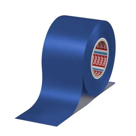 Produktfoto 1 von Tesa Tesa 4163 Polyvinylchlorid Isolierband Blau, Stärke 130 μm x 50mm x 33 m, 33 °C bis 33 °C