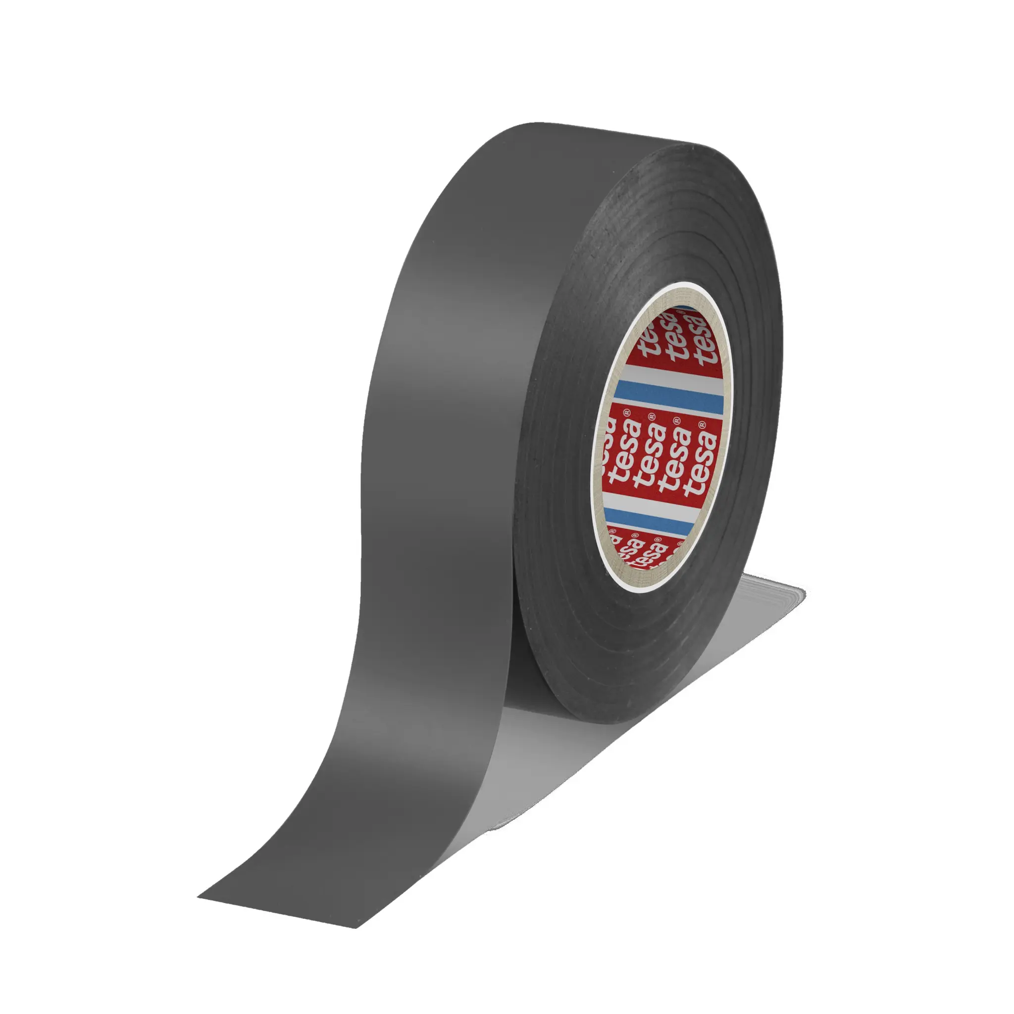 Produktfoto 1 von Tesa Tesa 4163 Polyvinylchlorid Isolierband Grau,  Stärke  130 μm x 25 mm x 33 m, 33 °C bis 33 °C