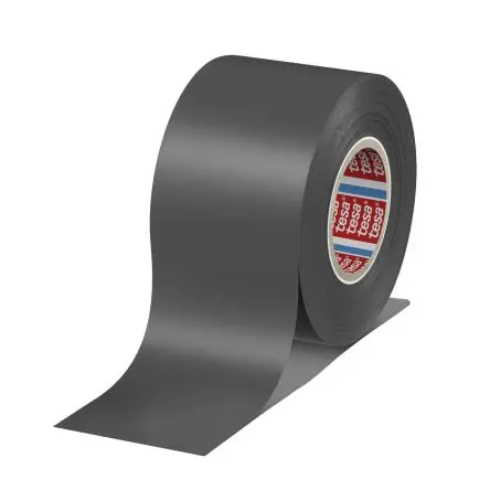 Produktfoto 1 von Tesa Tesa 4163 Polyvinylchlorid Isolierband Grau, Stärke 130 μm x 50mm x 33 m, 33 °C bis 33 °C