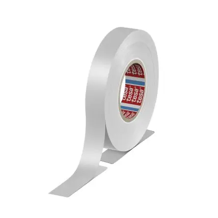 Produktfoto 1 von Tesa Tesa 4163 Polyvinylchlorid Isolierband Weiß, Stärke 130 μm x 15mm x 33 m, 33 °C bis 33 °C