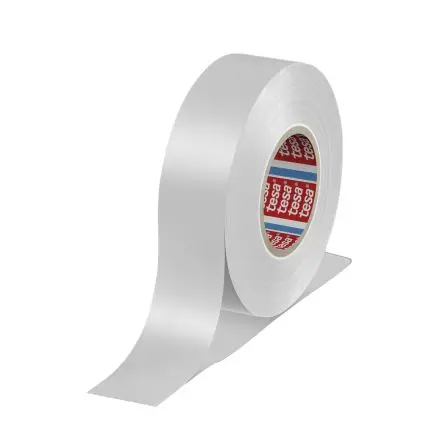 Produktfoto 1 von Tesa Tesa 4163 Polyvinylchlorid Isolierband Weiß, Stärke 130 μm x 25mm x 33 m, 33 °C bis 33 °C