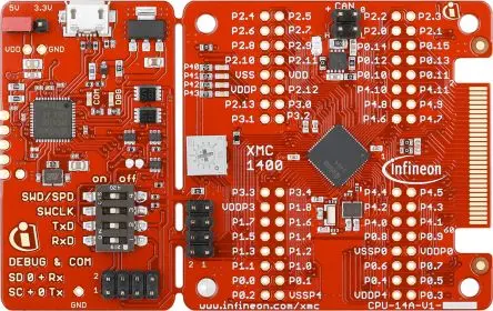 Produktfoto 1 von Infineon XMC1404 Evaluierungsplatine, KIT_XMC14_BOOT_001 Evaluierungsplatine