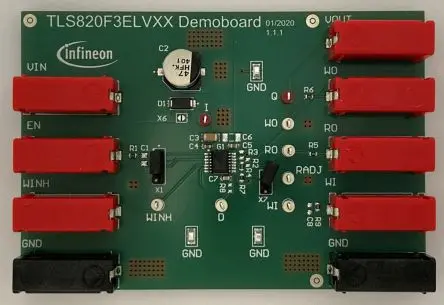 Infineon TLS820F3ELV33 Evaluierungsplatine, TLS820F3ELV33 Evaluierungsplatine