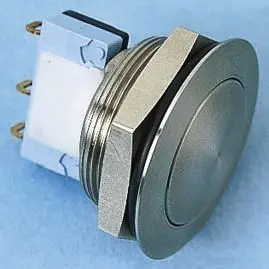 Produktfoto 1 von APEM AV Druckschalter Tastend Panel Ø 22.2 mm, 1-poliger Umschalter / 5A 250 V ac, IP65
