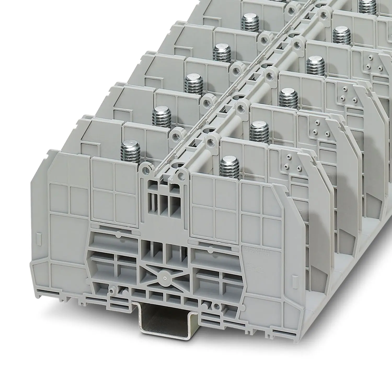 Produktfoto 1 von Phoenix Contact RBO 10-WD Anschlussklemmenblock 1 Grau, 150 mm²