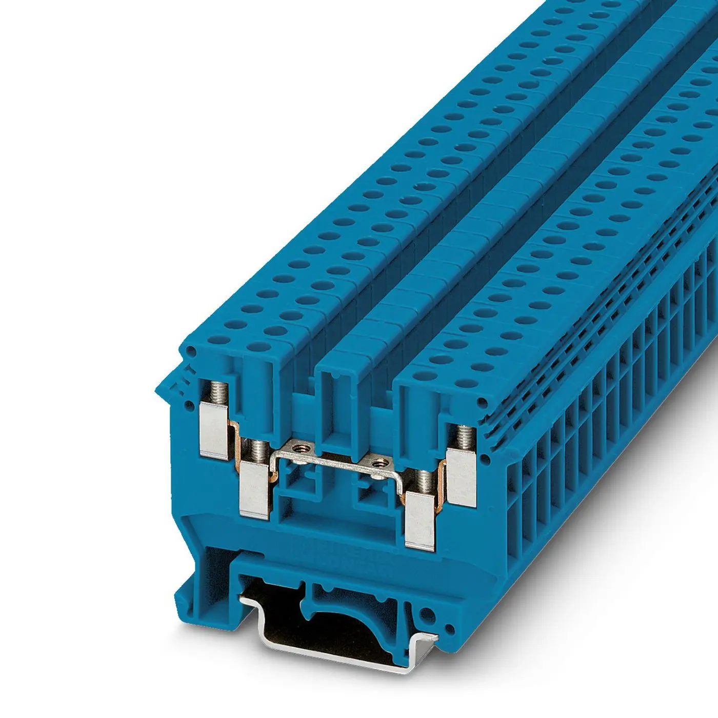 Produktfoto 1 von Phoenix Contact UDK 4 BU Anschlussklemmenblock für Durchkontaktierung 1 Blau, 4 mm²