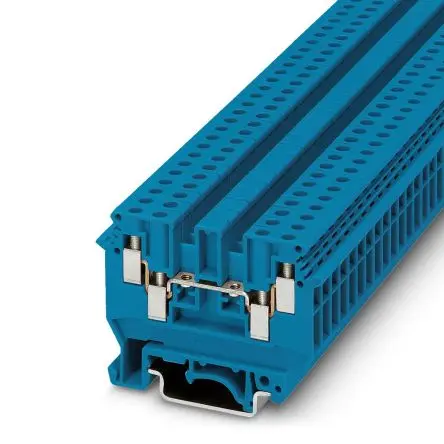 Produktfoto 1 von Phoenix Contact UDK 4 BU Anschlussklemmenblock für Durchkontaktierung 1 Blau, 4mm² Schraubbefestigung